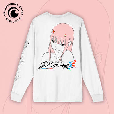 DARLING in the FRANXX - Zero Two Bust Strelizia Long Sleeve Shirt - Crunchyroll Exclusive